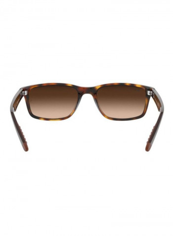 Men's UV-Protection Square Sunglasses - Lens Size: 58 mm