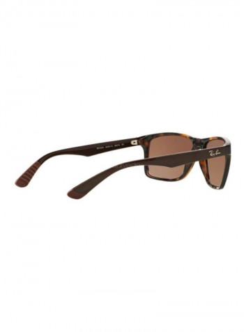Men's UV-Protection Square Sunglasses - Lens Size: 58 mm
