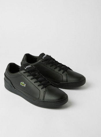Challenge Leather Sneakers Black