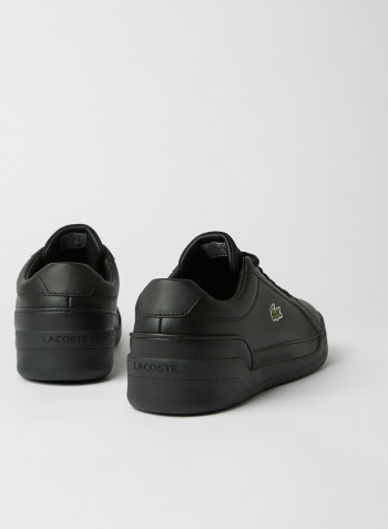 Challenge Leather Sneakers Black