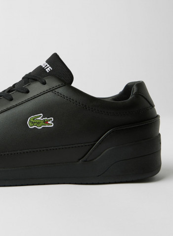 Challenge Leather Sneakers Black