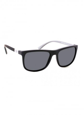 Men's UV-Protection Square Sunglasses - Lens Size: 57 mm