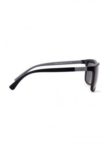 Men's UV-Protection Square Sunglasses - Lens Size: 57 mm