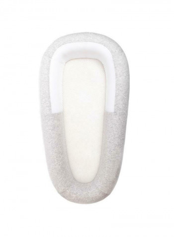 Sleep Tight Breathable Baby Bed, 0-8M, Minimal Grey