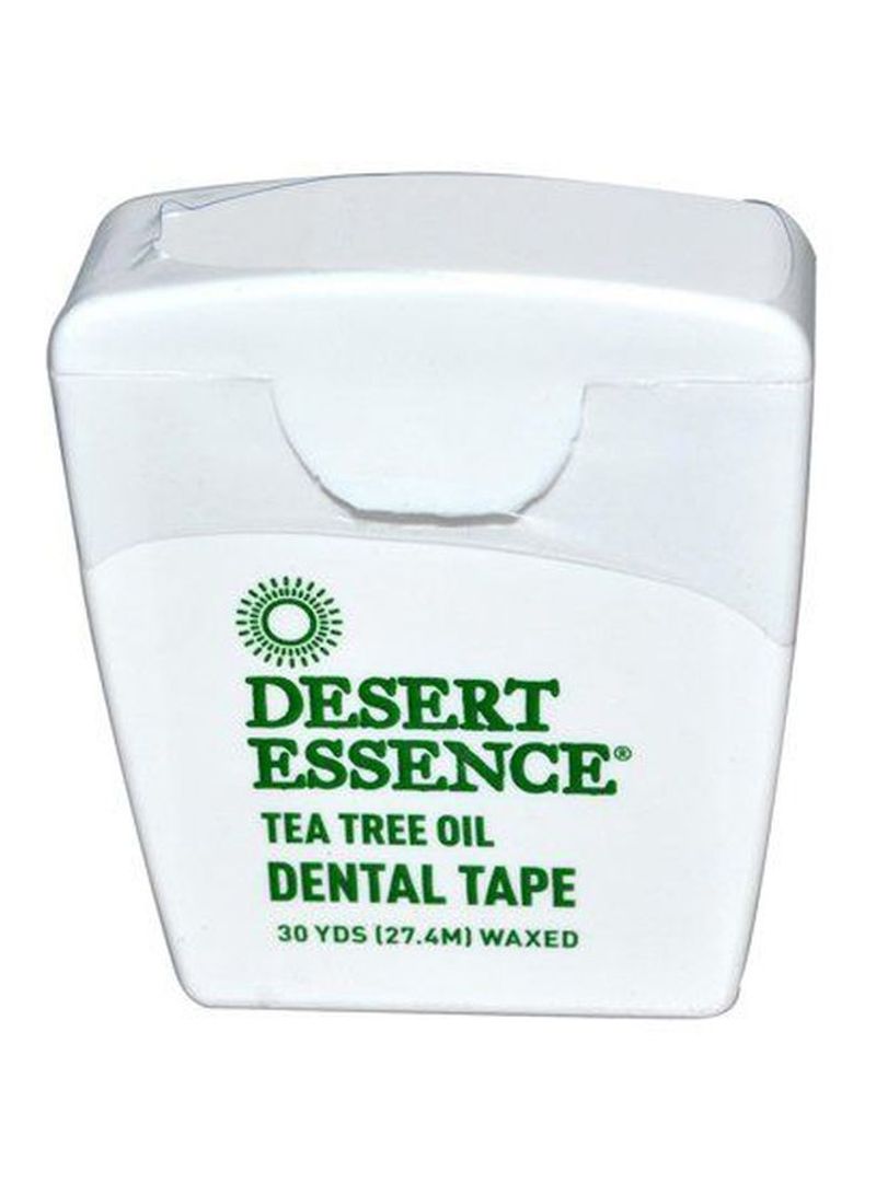 Pack Of 36 Desert Essence Tea Tree Oil Dental Tape White 30yard