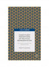 Constituent Perceptions Of Political Representation Hardcover