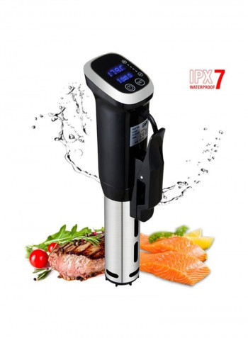 Vacuum Sous Vide Immersion Circulator Black 45centimeter
