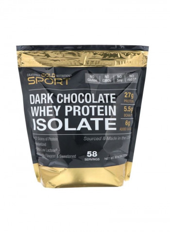 Dark Chocolate Whey Protein Isolate