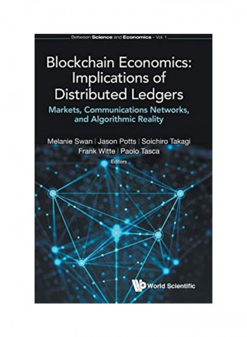 Blockchain Economics Hardcover English by Melanie Swan