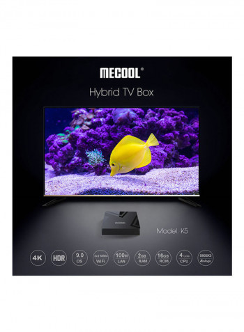 Android TV Box K5 Black