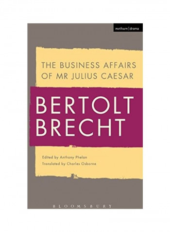 The Business Affairs Of MR Julius Caesar Hardcover English by Bertolt Brecht