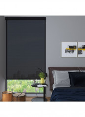 Single Sunscreen Collection 2 Roller Blackout Window Shade Black 200x150cm