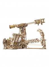 726-Piece Wood Aviator 3D Model Kit