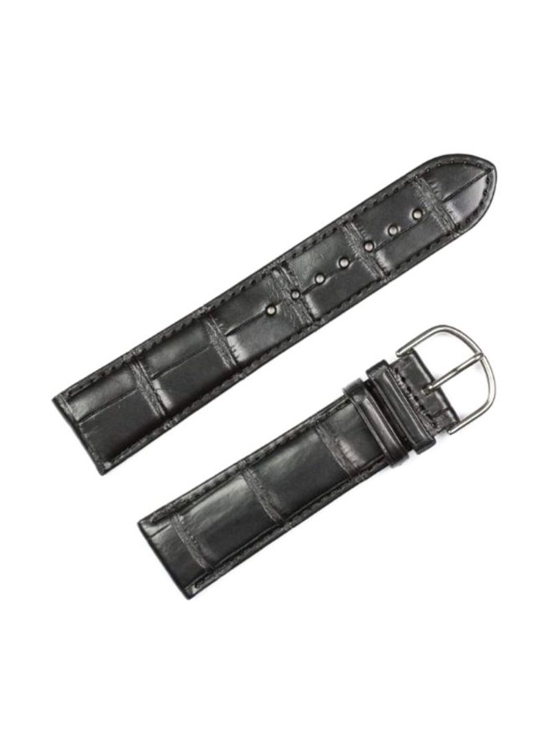 Men's Replacement Leather Watch Band