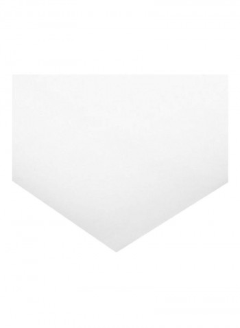 1000-Piece Silicon-Coated Pizza Sheet White