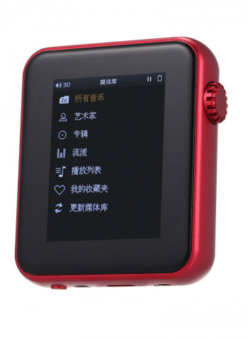 Portable Touch Screen Mini MP3 Player LU-V5-595 Red/Black