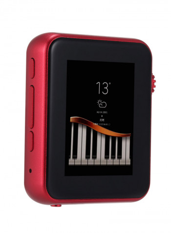 Portable Touch Screen Mini MP3 Player LU-V5-595 Red/Black