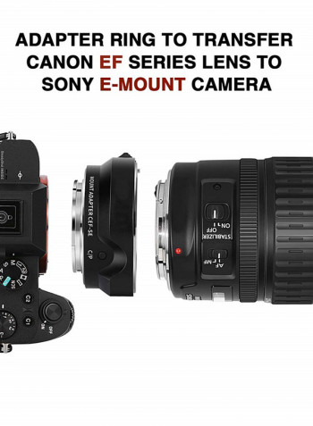 CEF-SE Lens Mount Adapter Ring Black