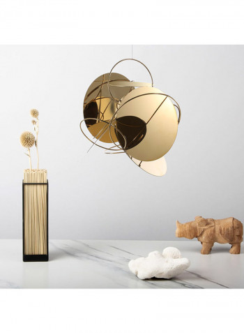 Golden Mirror Modern Sculpture Gold 8.602kg