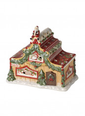 North Pole Express Delights House Of Santa Multicolour 16x14x17cm