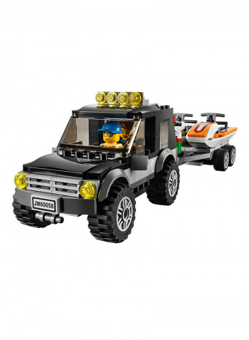 City Great Vehicles 60058 Suv With Watercraft