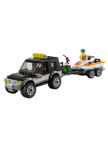 City Great Vehicles 60058 Suv With Watercraft