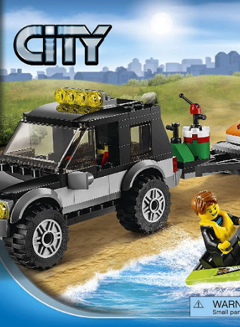 City Great Vehicles 60058 Suv With Watercraft