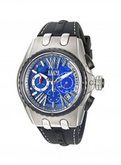 Men's Water Resistant Analog Chronograph Watch ELINI-20008-03-BB