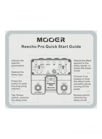 Digital Delay Guitar Effect Pedal