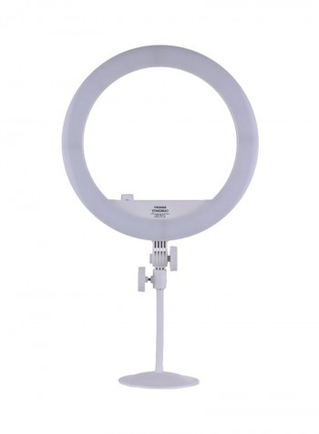 Bi-Colour LED Photography Ring Light Kit 45x2.5x36centimeter White