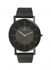 Men's Edge Leather Analog Watch T1595NL01 reviews Men's Edge Leather Analog Watch T1595NL01