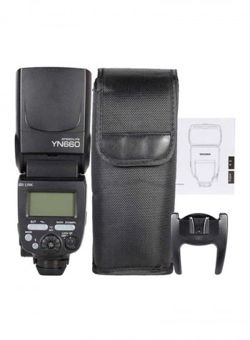 Wireless Transmission Transceiver Speedlite Flash For DSLR Camera White