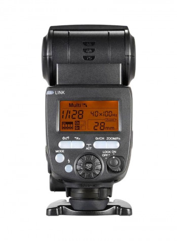 Wireless Transmission Transceiver Speedlite Flash For DSLR Camera White