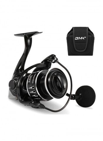 Spinning Fishing Reel With Cover Bag 13.5x12.5x9cm