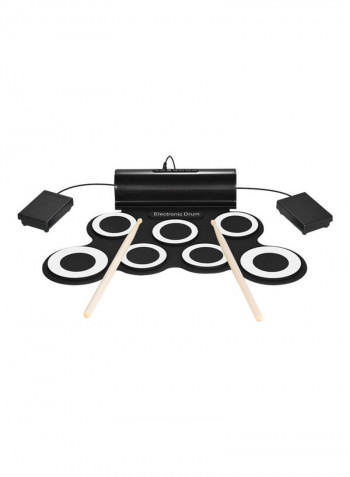 Portable Electronic Roll Up Drum Pad Set
