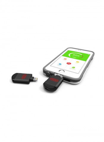Star Wars 2-In-1 Flash Drive And Card Reader 64غيغابايت أسود