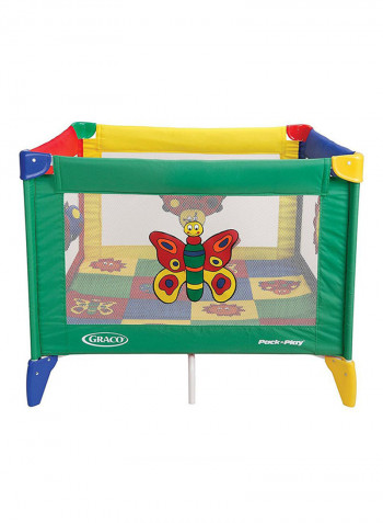 Pack N Play Foldable Square Quilt Cot