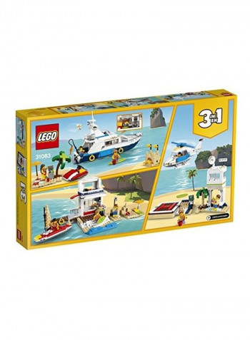 597-Piece Creator 3-in-1 Cruising Adventures Building Toy