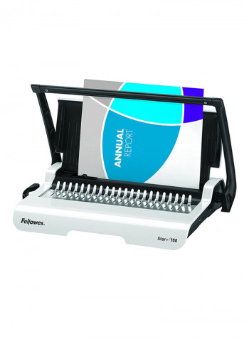 Star+ 150 Comb Binder White/Silver