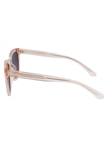 Women's Full Rim Acetate Round Sunglasses - Lens Size: 51 mm