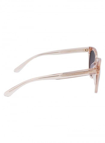 Women's Full Rim Acetate Round Sunglasses - Lens Size: 51 mm