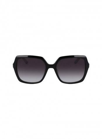 Women's Full Rim Acetate Square Sunglasses - Lens Size: 57 mm