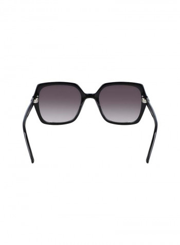 Women's Full Rim Acetate Square Sunglasses - Lens Size: 57 mm