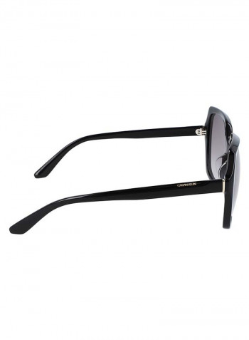 Women's Full Rim Acetate Square Sunglasses - Lens Size: 57 mm