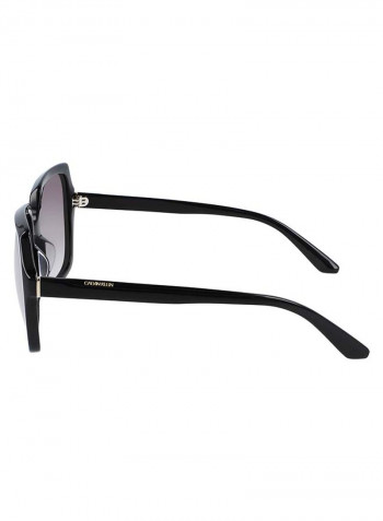 Women's Full Rim Acetate Square Sunglasses - Lens Size: 57 mm