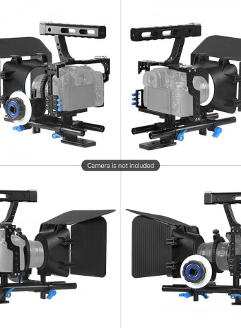 C500 Aluminum Alloy Camera Camcorder Video Cage Rig Kit Multicolour