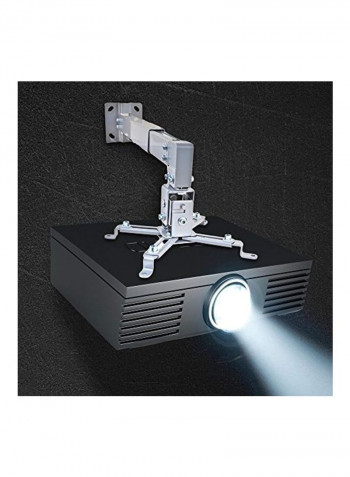 Universal Projector Wall Mount Bracket Silver