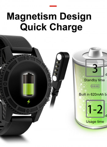 Waterproof Fitness Activity Tracker Smart Watch Black