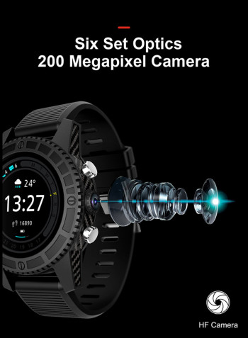 Waterproof Fitness Activity Tracker Smart Watch Black