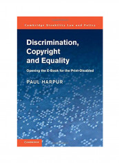 Cambridge Disability Law and Policy Series Hardcover